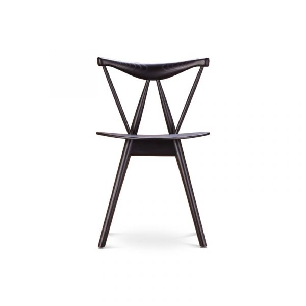 Dining chair with backrest